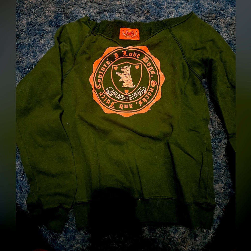 Vintage y2k juicy couture sweatshirt